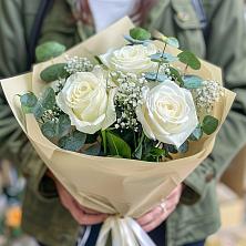 Букет Нежные грёзы в Новый Городок Щелковского района Букет цветов из: Розы в Новый Городок Щелковского района